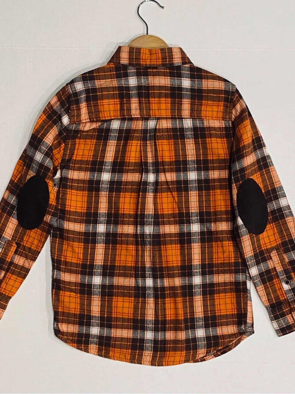 Gymboree Boys ‘Harvest’ Plaid Flannel Button Down Shirt With Fox Socks Size 6